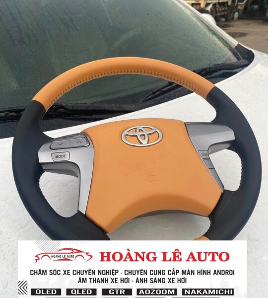 KHÂU DA VÔ LĂNG THEO MÀU NỘI THẤT TOYOTA